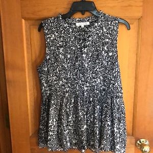 Rose + Olive - Black & White  - Size large - Dressy